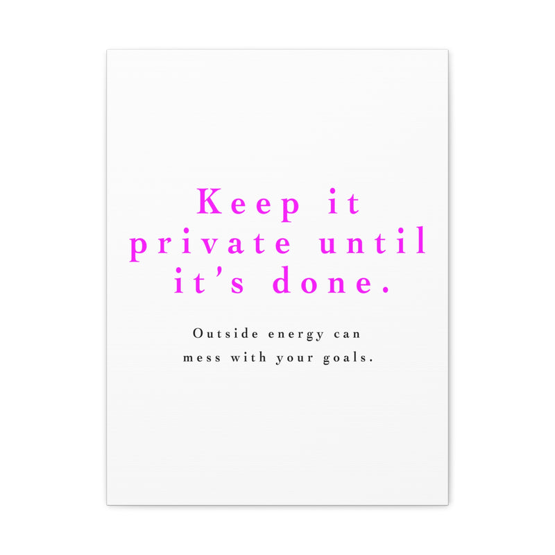 OUTSIDE ENERGY GROWTH CANVAS - Premium Big Motivational Wall Hanging Art Print For Home And Office (0448040)