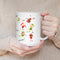 CHRISTMAS ELVES SEASONAL MUG - Premium Large White Round BPA-Free Cute Ceramic Coffee Tea Mug With C-Handle, 15OZ (5200876) - GratiTea - Mug
