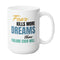 FEAR NOT GROWTH MUG - Premium Large White Round BPA-Free Cute Ceramic Coffee Tea Mug With C-Handle, 15OZ (8260808) - GratiTea - Mug