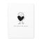 HEART HOLD LOVE CANVAS - Premium Large Inpirational Wall Hanging Art Print For Home And Office (8833318) - GratiTea - Canvas