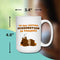 HIBERNATION REST MUG - Premium Large White Round BPA-Free Cute Ceramic Coffee Tea Mug With C-Handle, 15OZ (6306771) - GratiTea - Mug
