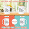 KIND GROWTH MUG - Premium Large White Round BPA-Free Ceramic Coffee Tea Mug With C-Handle, 15OZ (0096347) - GratiTea - Mug