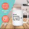 KIND GROWTH MUG - Premium Large White Round BPA-Free Ceramic Coffee Tea Mug With C-Handle, 15OZ (0096347) - GratiTea - Mug