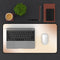 Large Calming Scandinavian Non-Slip Neoprene Office Desk Mat For Office & Home (6937944) - GratiTea - Home Decor
