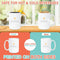 MORNING MERCIES FAITH MUG - Large White Round BPA-Free Cute Ceramic Coffee Tea Mug With C-Handle, 15OZ (8262661) - GratiTea - Mug