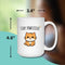 PAWSITIVE HEALING MUG - Premium Large White Round BPA-Free Cute Ceramic Coffee Tea Mug With C-Handle, 15OZ (53980211) - GratiTea - Mug