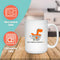 TEAREX FUNNY MUG - Premium Large White Round BPA-Free Cute Ceramic Coffee Tea Mug With C-Handle, 15OZ (9689488) - GratiTea - Mug